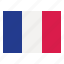 france, flag, nation, world, country 