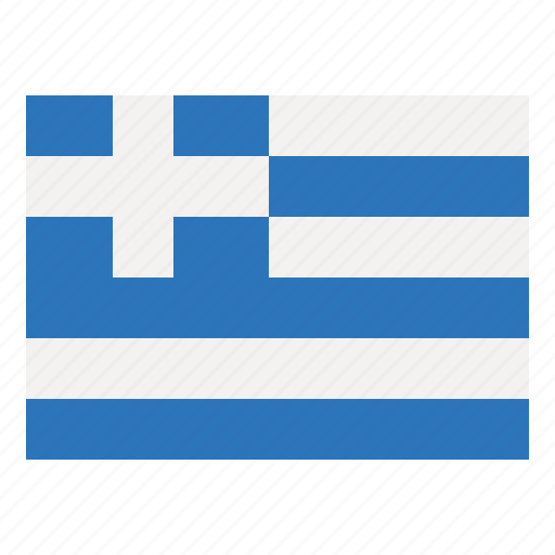 Greece, flag, nation, world, country icon - Download on Iconfinder