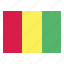 guinea, flag, nation, world, country 