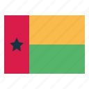 guinee, bissau, flag, nation, world, country