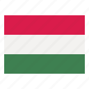 hungary, flag, nation, world, country