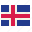 iceland, flag, nation, world, country 