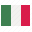 italy, flag, nation, world, country