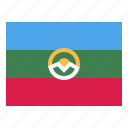 karachay, cherkessia, flag, nation, world, country