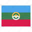 karachay, cherkessia, flag, nation, world, country 