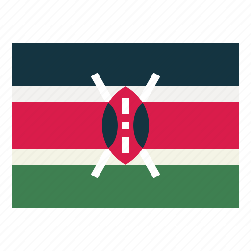 Kenya, flag, nation, world, country icon - Download on Iconfinder