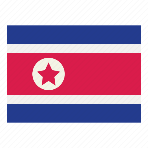 Korea, north, flag, nation, world, country icon - Download on Iconfinder