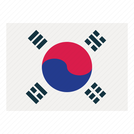 Korea, south, flag, nation, world, country icon - Download on Iconfinder