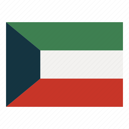 Kuwait, flag, nation, world, country icon - Download on Iconfinder