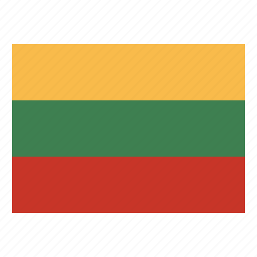 Lithuania, flag, nation, world, country icon - Download on Iconfinder
