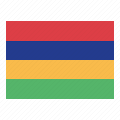 Mauritius, flag, nation, world, country icon - Download on Iconfinder