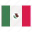 mexico, flag, nation, world, country 