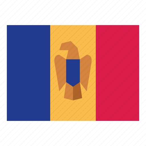 Moldova, flag, nation, world, country icon - Download on Iconfinder