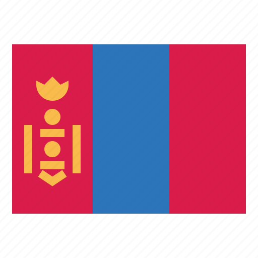 Mongolia, flag, nation, world, country icon - Download on Iconfinder