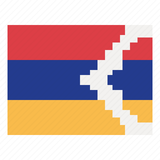 Nagorno, karabakh, flag, nation, world, country icon - Download on Iconfinder