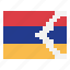 nagorno, karabakh, flag, nation, world, country 
