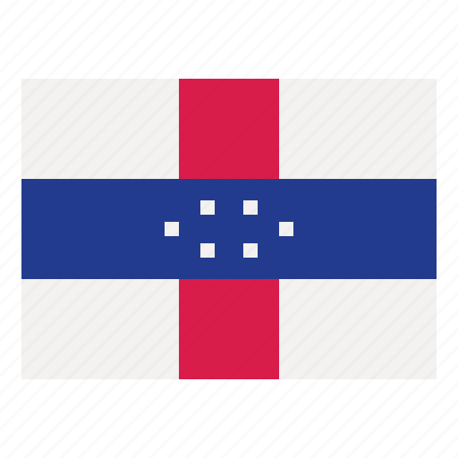 Netherlands, antilles, flag, nation, world, country icon - Download on Iconfinder