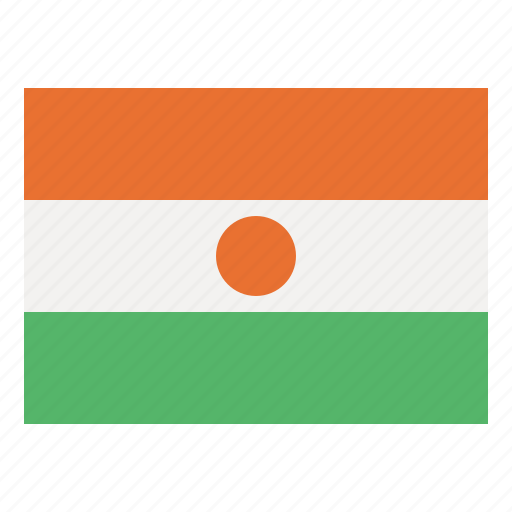 Niger, flag, nation, world, country icon - Download on Iconfinder