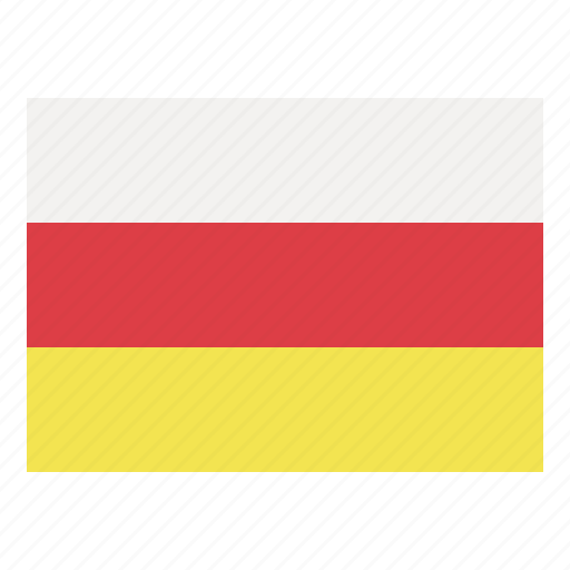 North, ossetia, flag, nation, world, country icon - Download on Iconfinder