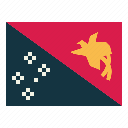 Papua, new, guines, flag, nation, world, country icon - Download on Iconfinder