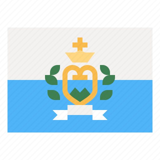 San, marino, flag, nation, world, country icon - Download on Iconfinder