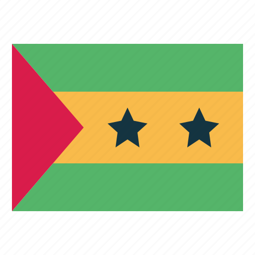 Sao, tome, and, principe, flag, nation, world icon - Download on Iconfinder