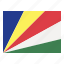seychelles, flag, nation, world, country 
