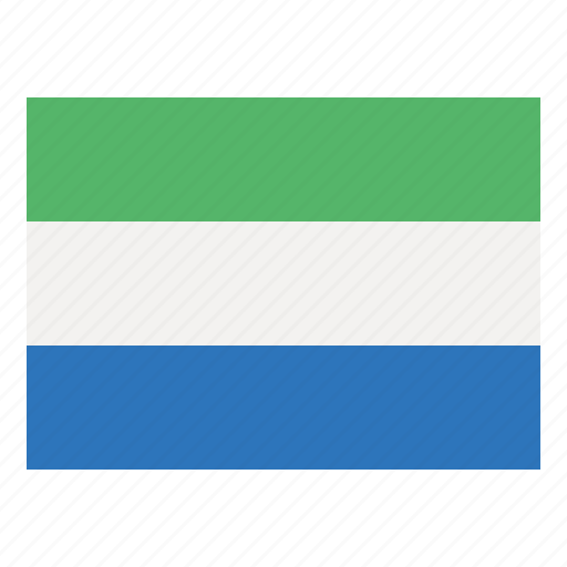 Sierra, leone, flag, nation, world, country icon - Download on Iconfinder