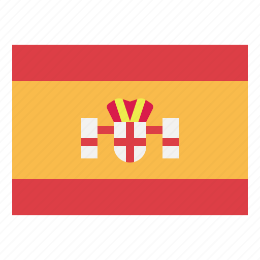 Spain, flag, nation, world, country icon - Download on Iconfinder