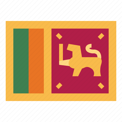 Srilanka, flag, nation, world, country icon - Download on Iconfinder