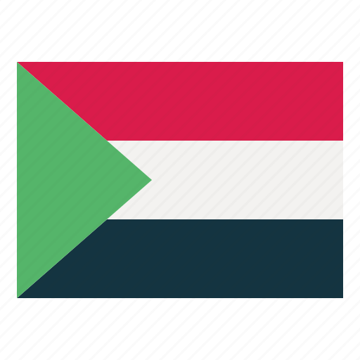 Sudan, flag, nation, world, country icon - Download on Iconfinder