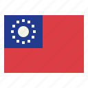 taiwan, flag, nation, world, country