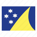 tokelau, flag, nation, world, country