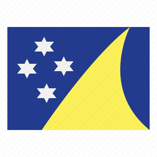 Tokelau, flag, nation, world, country icon - Download on Iconfinder