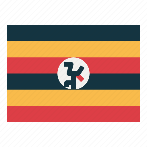 Uganda, flag, nation, world, country icon - Download on Iconfinder
