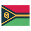 vanuatu, flag, nation, world, country 