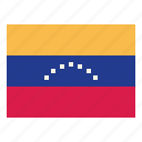venezuela, flag, nation, world, country