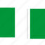 nigerian, flag 