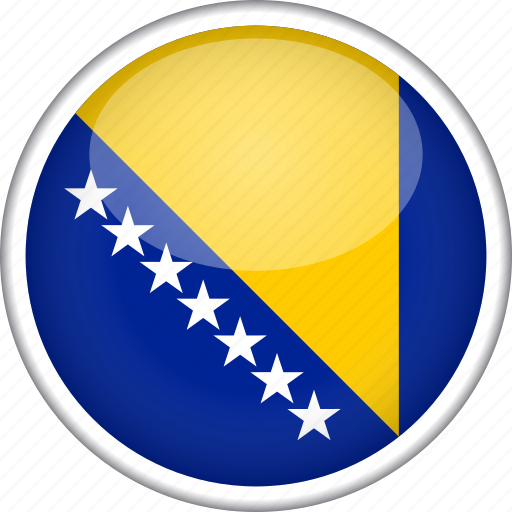 Bosnia, circle, country, flag, national icon - Download on Iconfinder