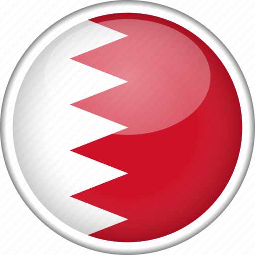 Bahrain, circle, country, flag, national icon - Download on Iconfinder