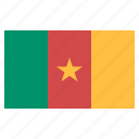 banner, cameroon, country, flag, flags, national