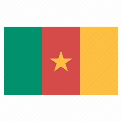 Banner, cameroon, country, flag, flags, national icon - Download on Iconfinder