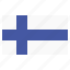 banner, country, finlandia, flag, flags, national 