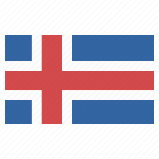 Banner, country, flag, flags, iceland, national icon - Download on Iconfinder