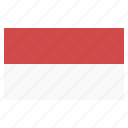 banner, country, flag, flags, indonesia, national