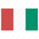 banner, country, flag, flags, italy, national