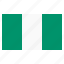 banner, country, flag, flags, national, nigeria 