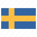 banner, country, flag, flags, national, sweden