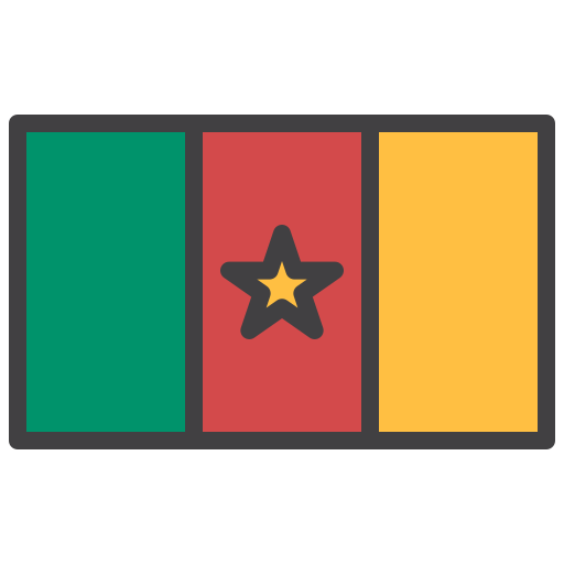 Cameroon, country, flag, flags, national icon - Free download