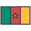 cameroon, country, flag, flags, national 